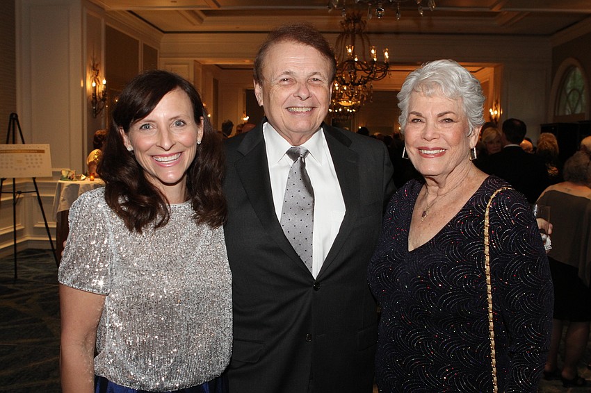 Rep. Margaret Good, Larry Thompson and Lynne Spencer