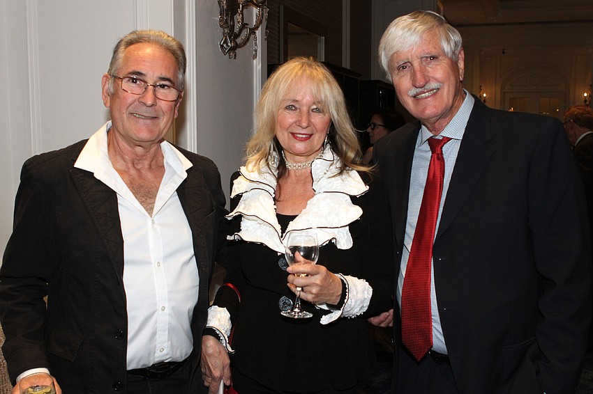 Harold and Monika Ratzenboech with Ray Swart