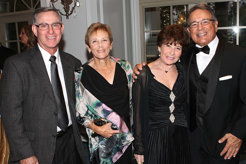 Phil and Gloria Rosen with Jill Ross and John Zappala