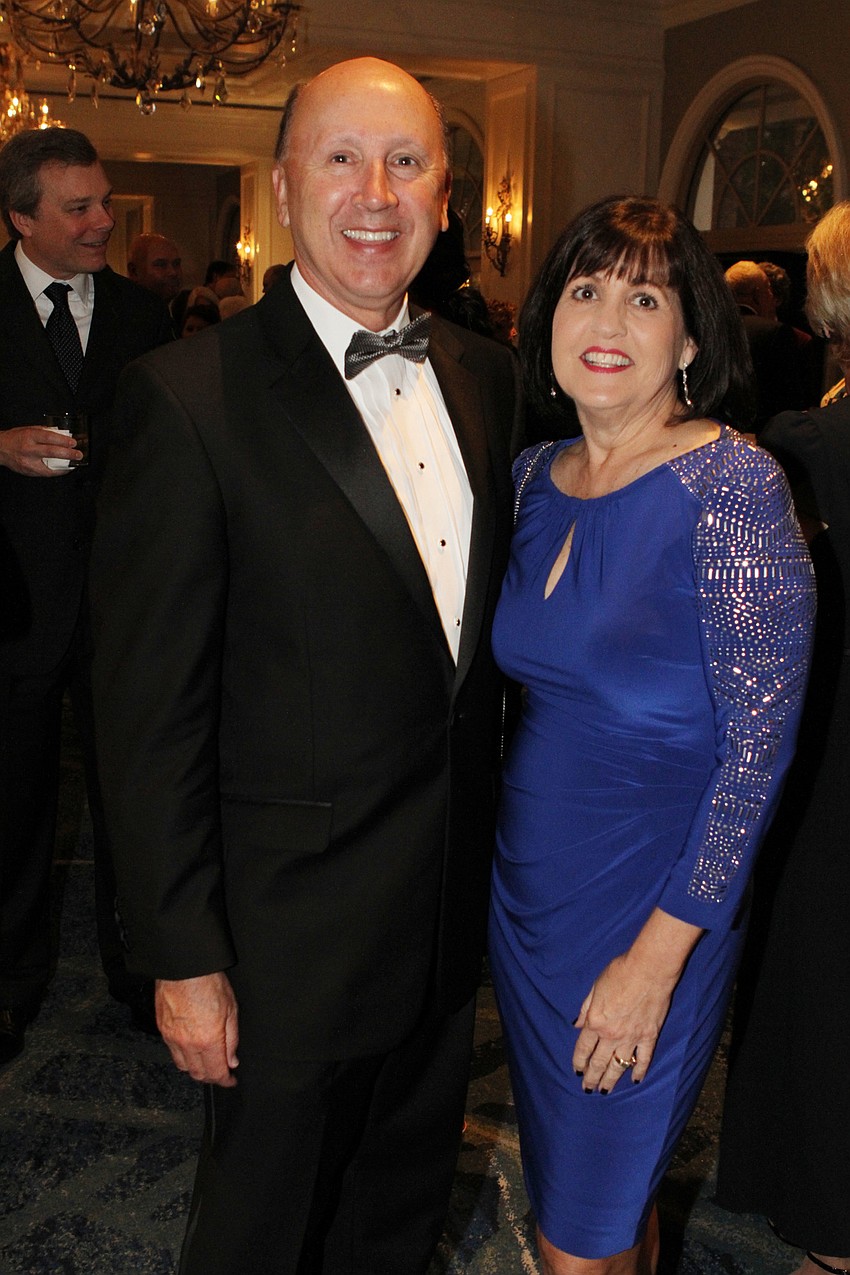 Mark Pritchett with Martha Harrison