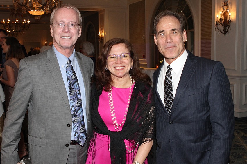 Rob and Susan Goldstein with David Shapiro