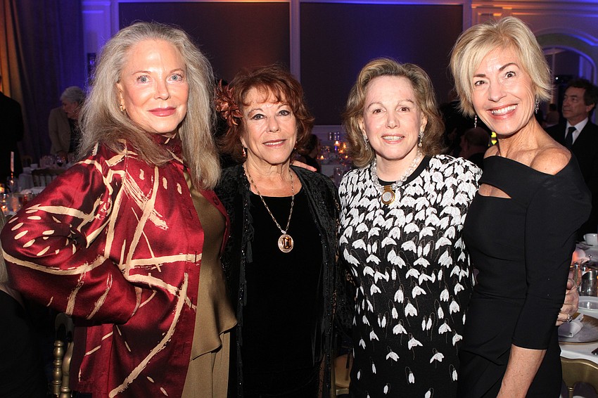 Margaret Pennington, Joan Golub, Jenne Britell and Roxzene Hunter