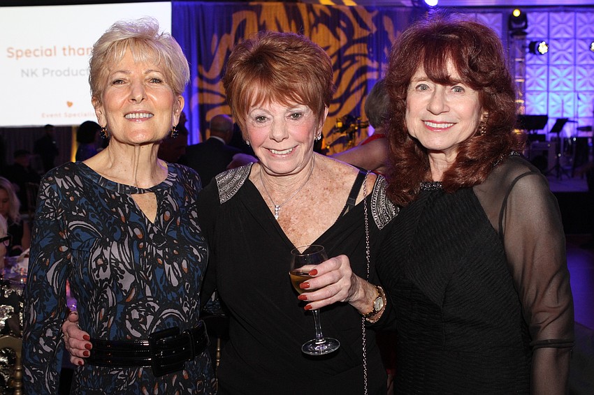 Joan Wides, Joan Goldschmidt and Linda Rice