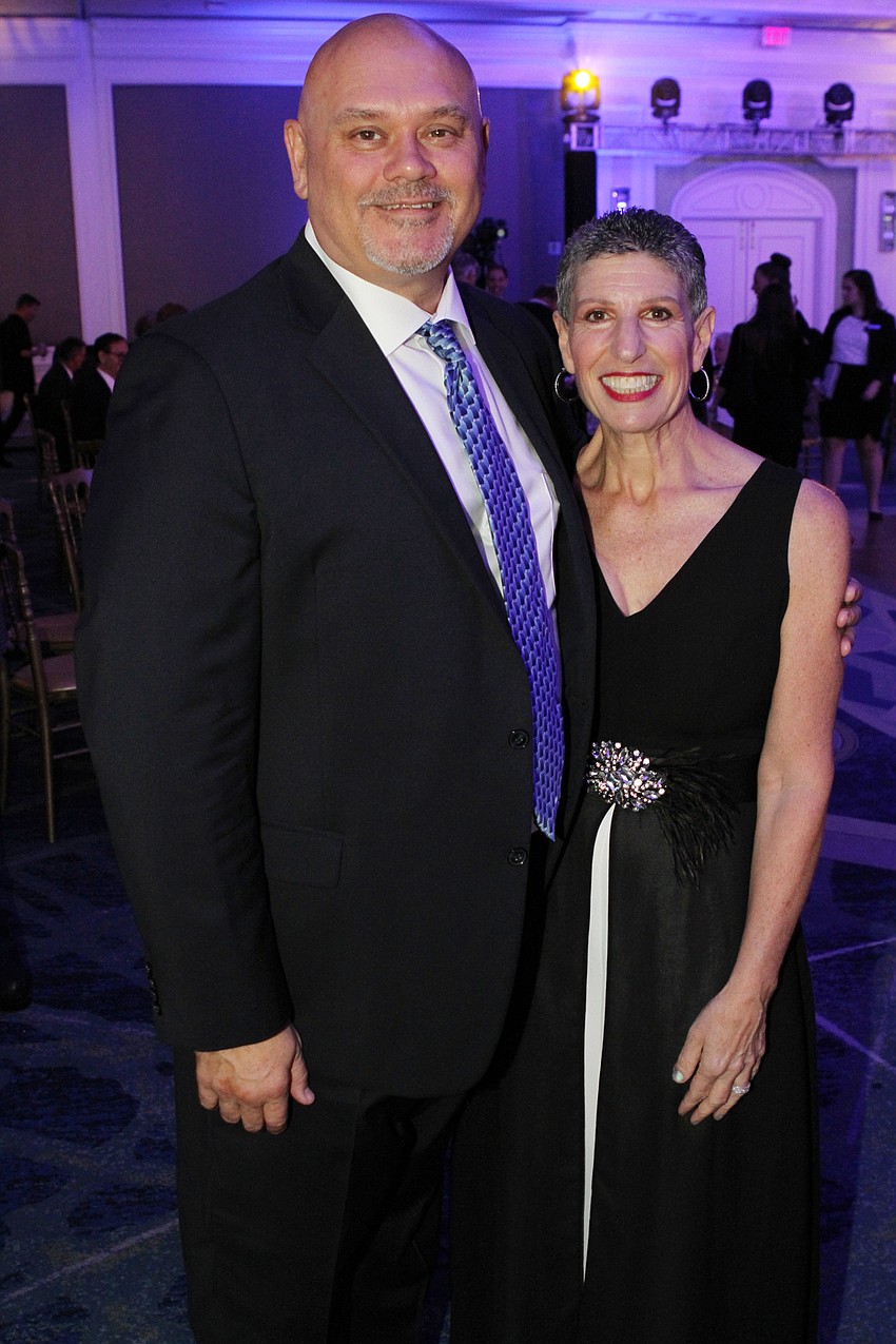 David Lyles and CEO Heidi Brown