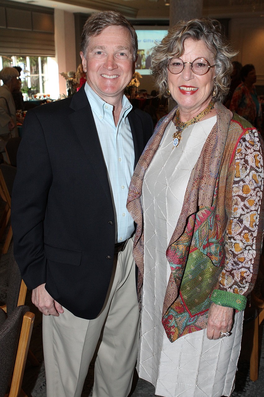 President-elect Randon Carvel and Lisa Libman