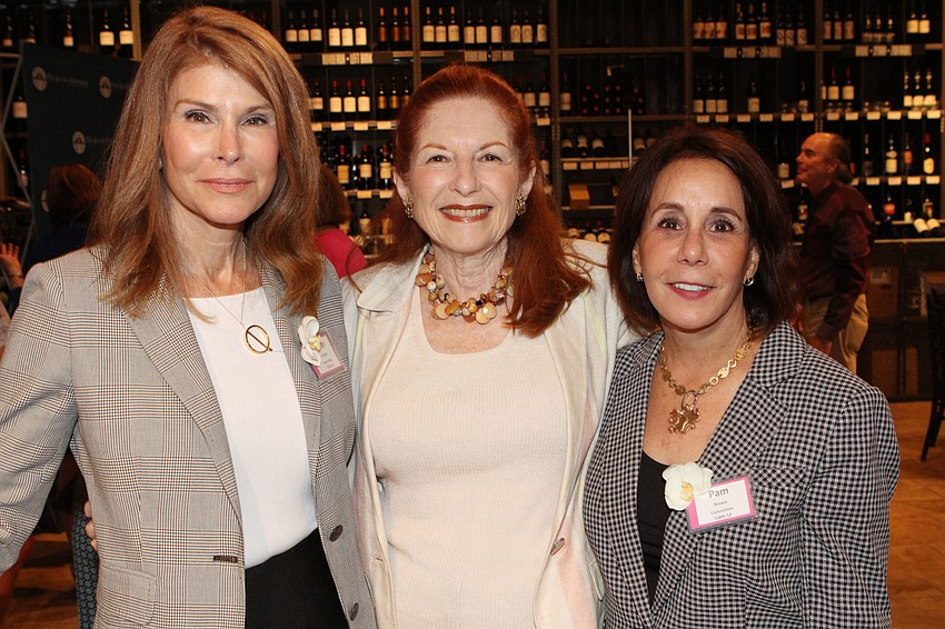 Susan Samson, Roz Goldberg and Pam Brown