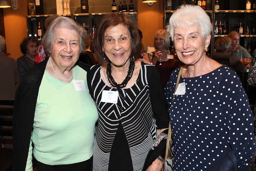 Esther Heller, Joan Levenson and Carol Green