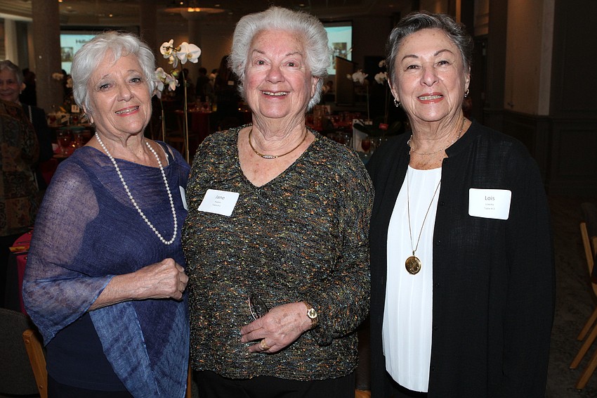 Lois Partnoff, Jane Kaplan and Lois Lowsky