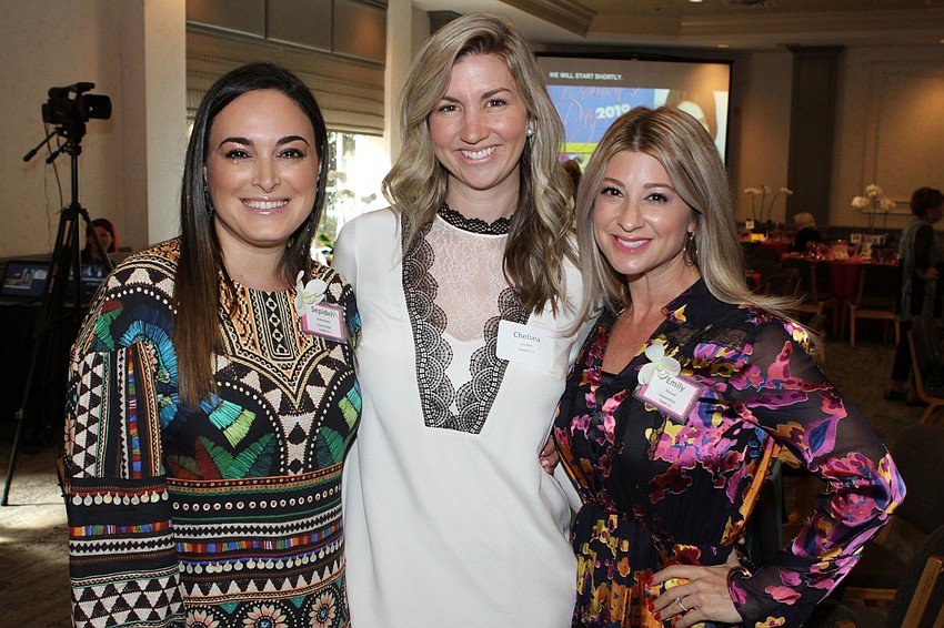 Sepideh Ackerman, Chelsea Dunbar and Emily Stroud