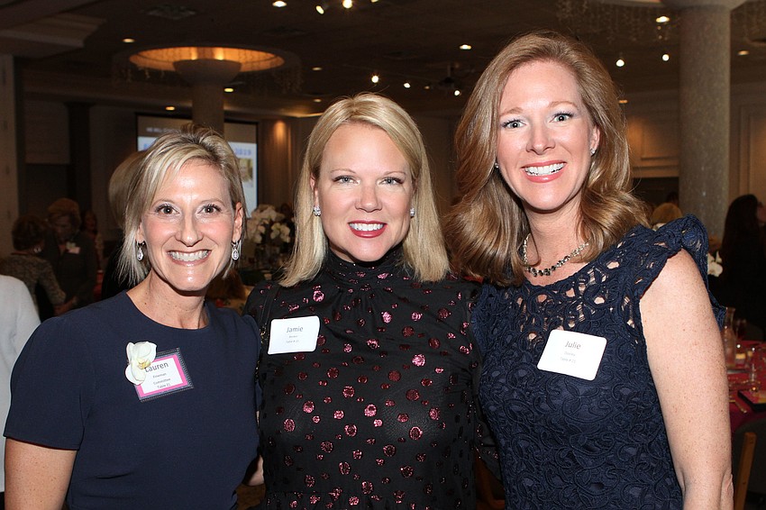 Lauren Fineman, Jamie Becker and Julie Dooley