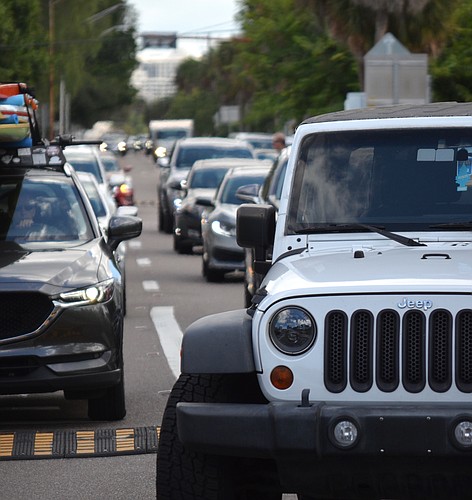St. Armands Circle is a frequent source of traffic headaches.