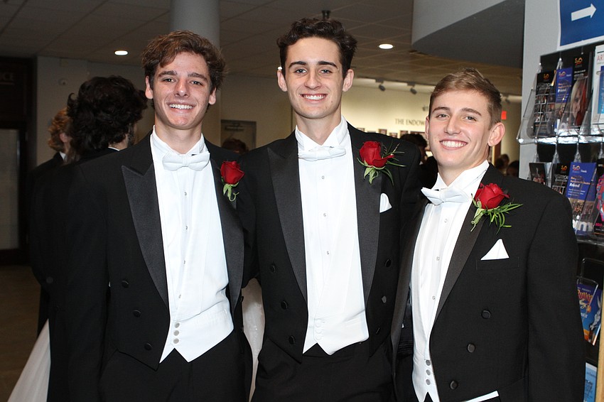 Beck Linehan, Patrick McNelis and Graham Linehan