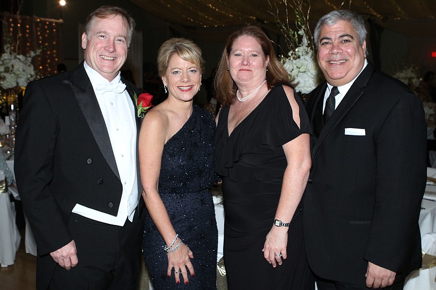 Bill and Stephanie Lloyd with Robin and Rich Macri