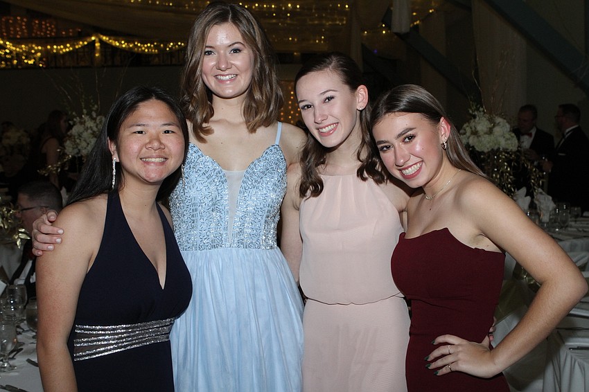 Julia Blom, Gwyn Petersen, Izzie Radford and Lindsay Farb