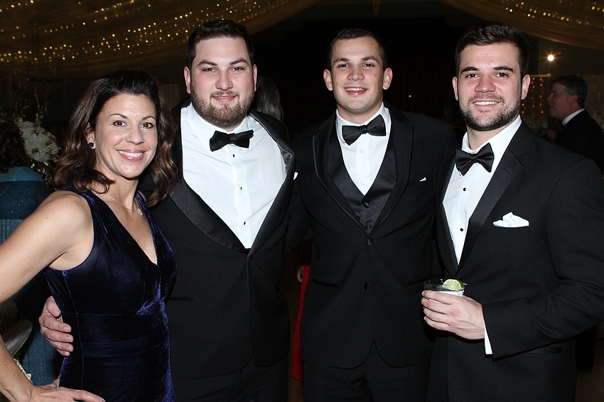 Laura Morgano, Chris and Nick Sutter and Antonio Morgano