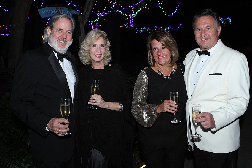 Greg and Rhona Ried with Barbara and Jim Kalec