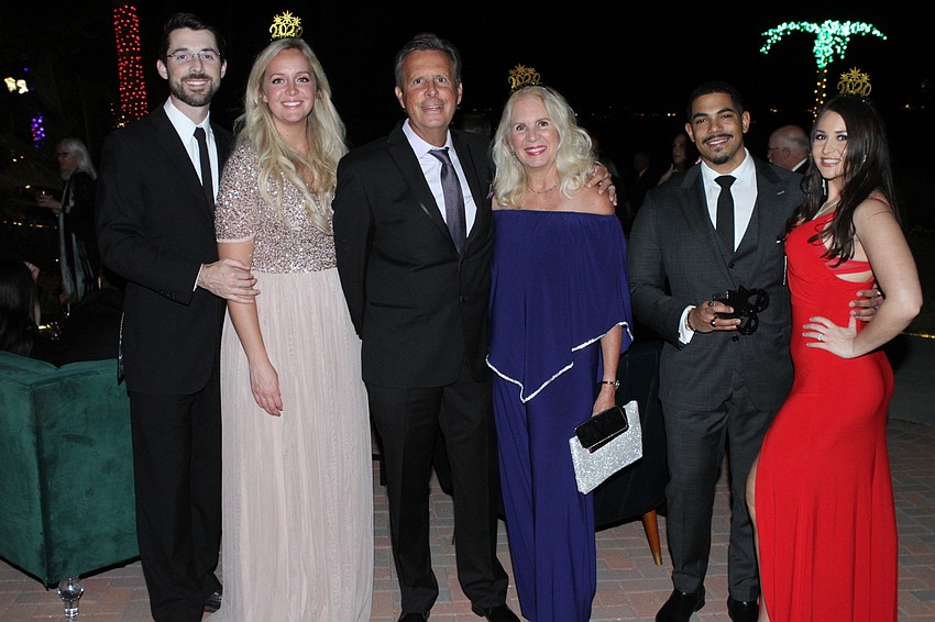 Ben Crist, Kassie Harrison, Keith Harrison, Kristie Harrison, John Arabanos and Alessandra Arabanos