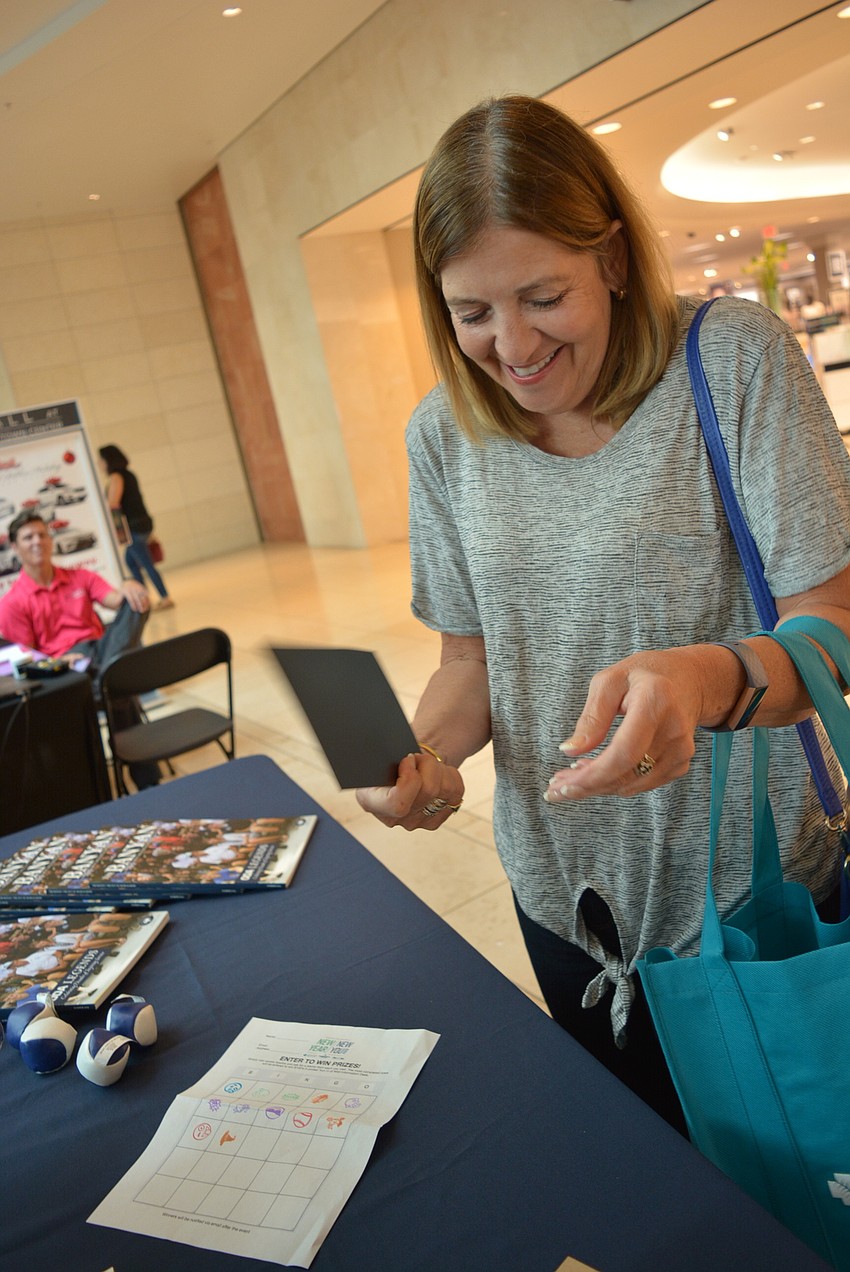 Patty Gallagher moved to Lakewood Ranch two weeks earlier and enjoyed learning about the various providers.