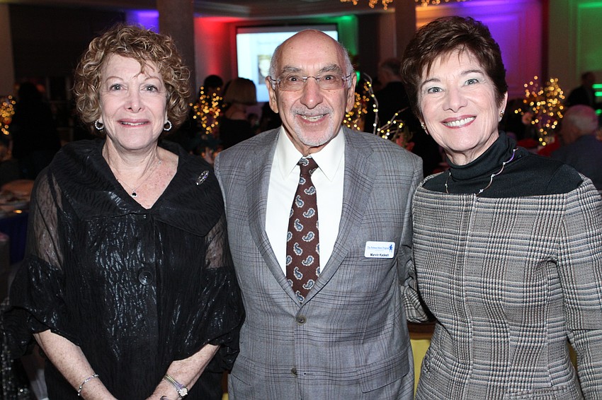 Elaine Gast, Marvin Kadesh and Marie Monski