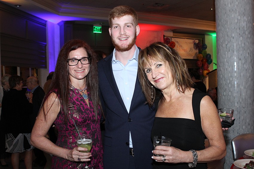 Pam and Luke Adelstein with Ann Merry