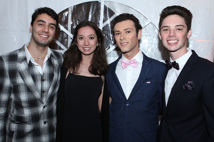 Baptiste Robert, Samantha Teves, Lorenzo Di Stasio and Ethan Kimbrell