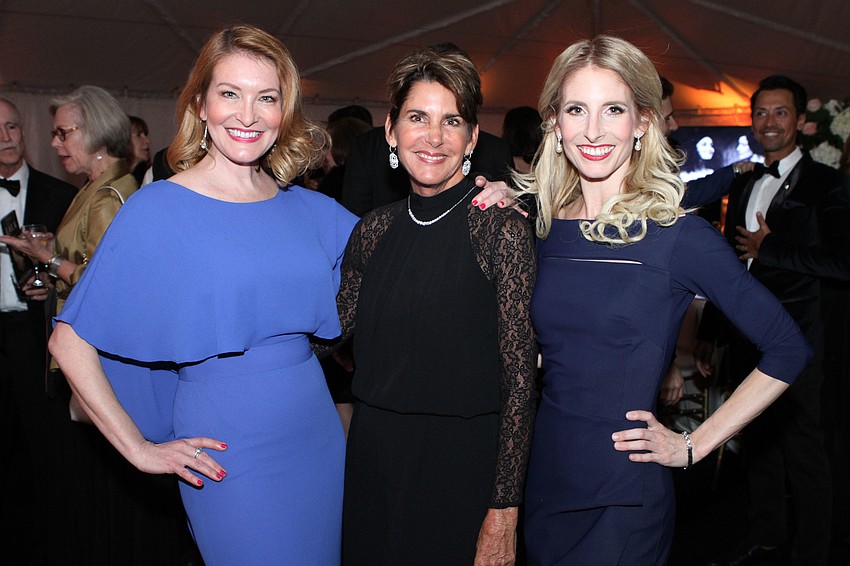 Co-chairwomen Emily Walsh, Audrey Robbins and Kate Honea