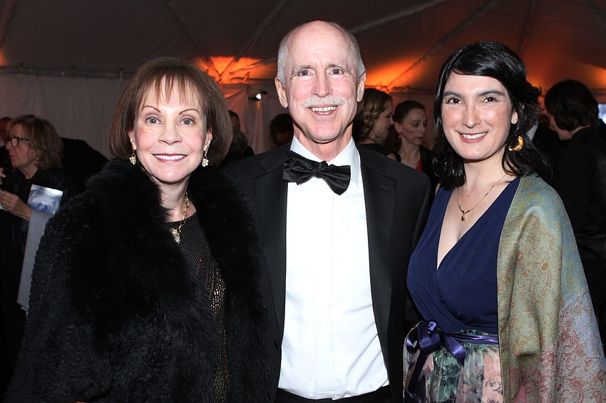 Joanne and Peter Powers with Hermione Gilpin