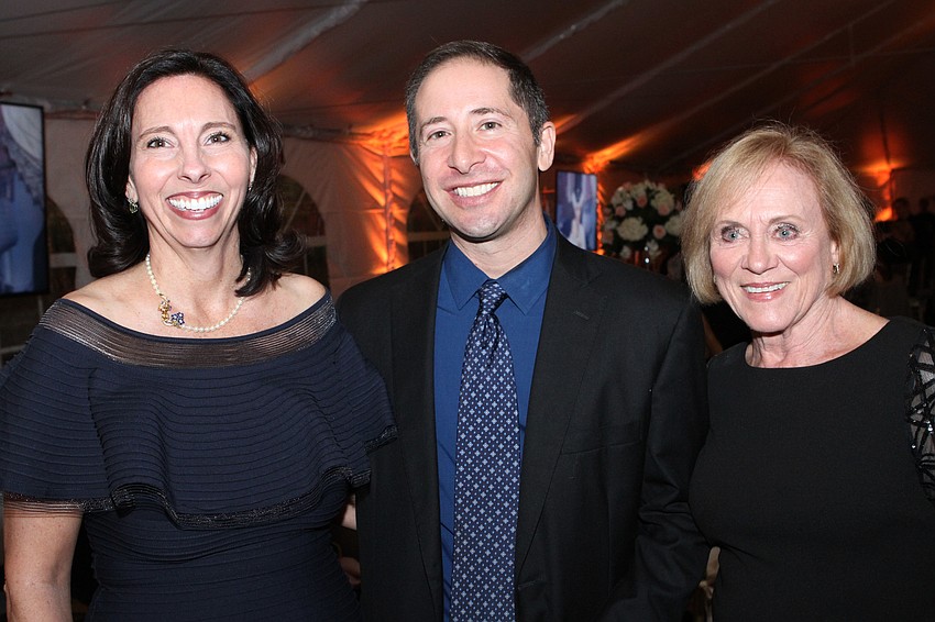 Sara Robinson, Daniel Jordan and Kay Aidlin