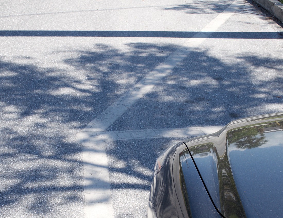 One resident recommended eliminating the diagonal lines from parking spaces, saying the riders of cycles or scooters could still think it&#39;s OK to park there.