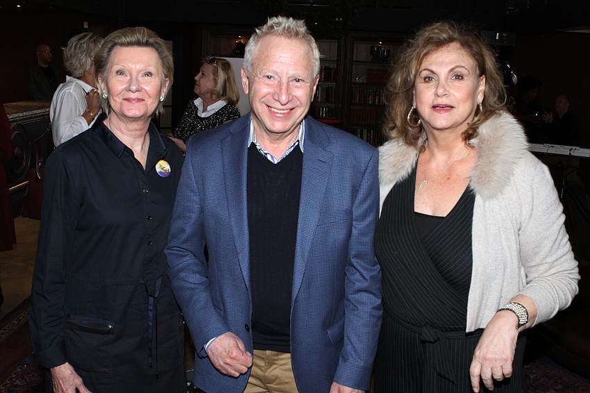 Litten and Daniel Boxser with Suffragist Project Director Kate Alexander