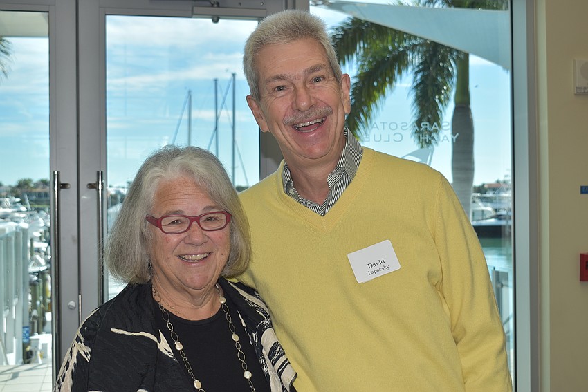 Lucie and David Lapovsky.