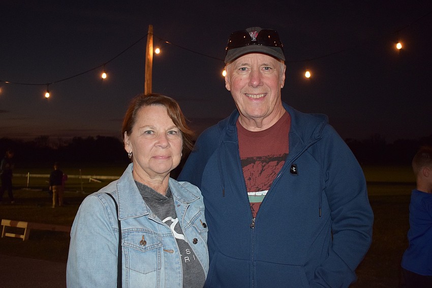 North Port's Nina and Preston Morgan came to Ranch Nite Wednesday after going to the Classic Car Show on Main Street at Lakewood Ranch.