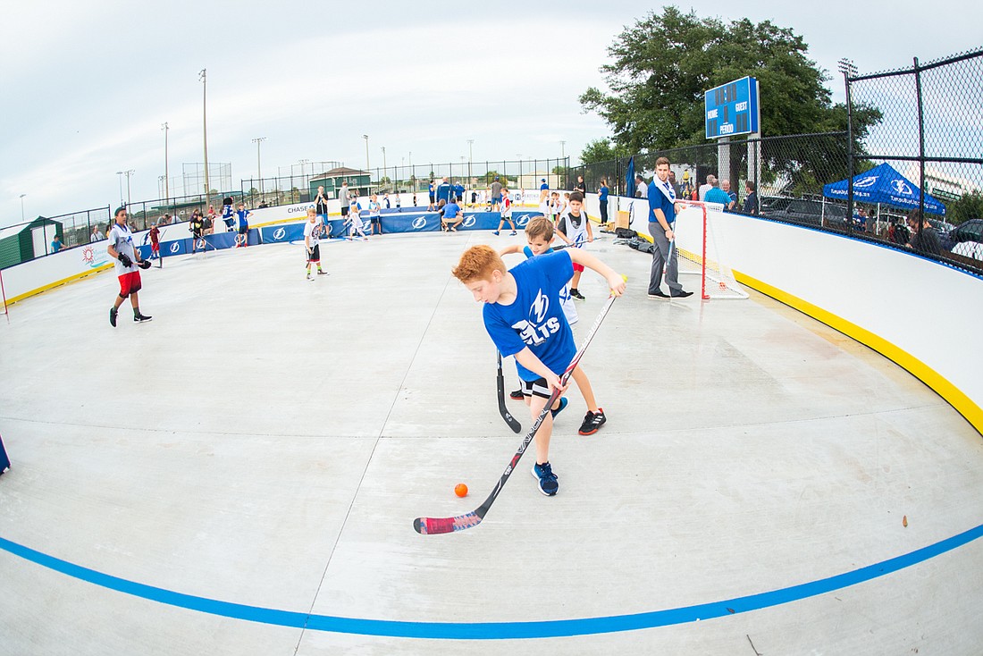A new in-line hockey rink located in Lakewood Ranch Park, adjacent to Lakewood Ranch High School, is open to the public as programming details are considered.