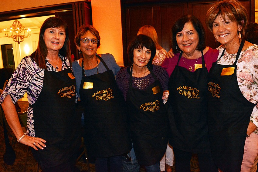 Sigal Strauss, Anne Lewis, Trisha Weiner, Laurey Sandler and Donna Ristow are all friends from living in Del Webb at Lakewood Ranch.