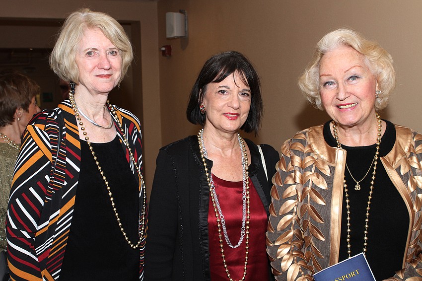 Arlene Pinkos, Marie Tabor and Bobby Garibaldi