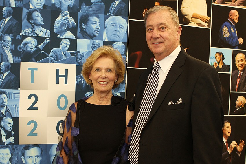 Chairwoman Ollie Johnson and Jerry Johnson