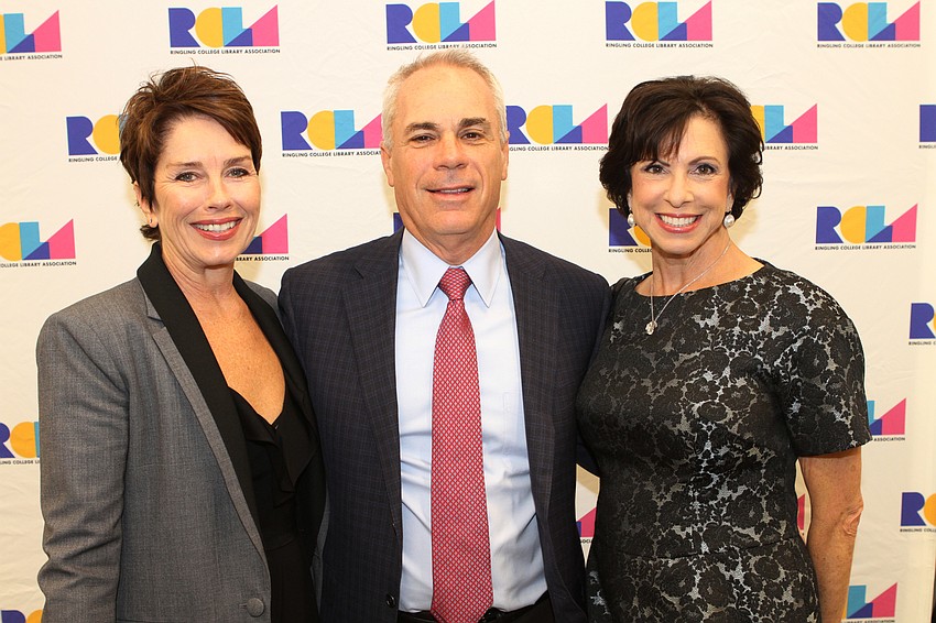 Holly and Jay Logan with Lisa Press