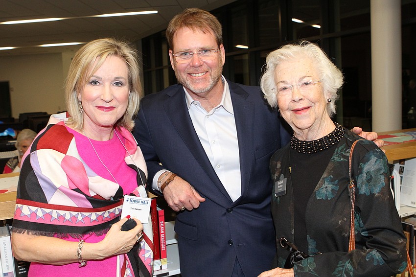 Teri Hansen, John LaCivita and Isabel Norton