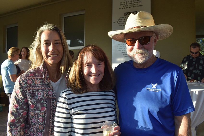 Angie Eason, Ellen Day and Gary Eason.