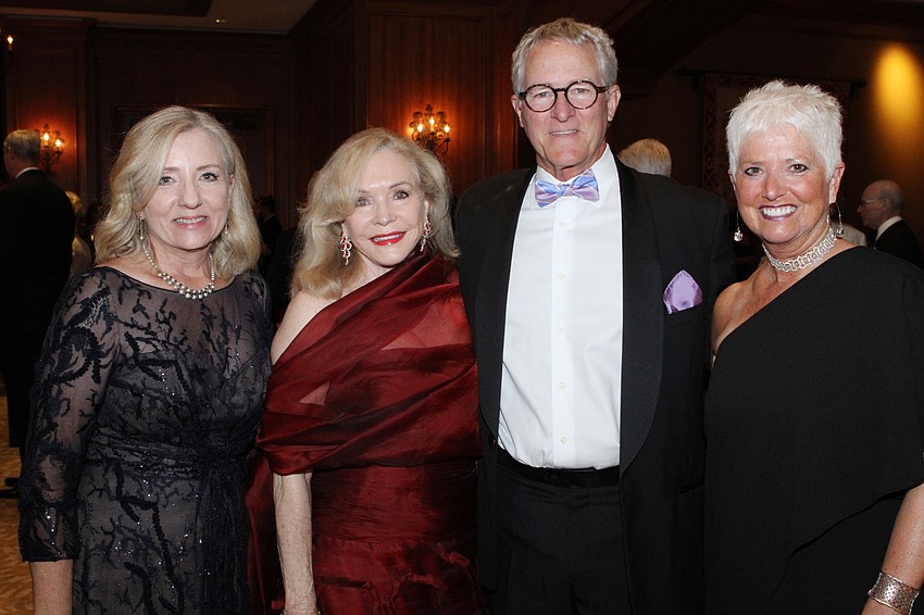 Donna Barcomb and Margaret Wise with Doug and Gwen MacKenzie