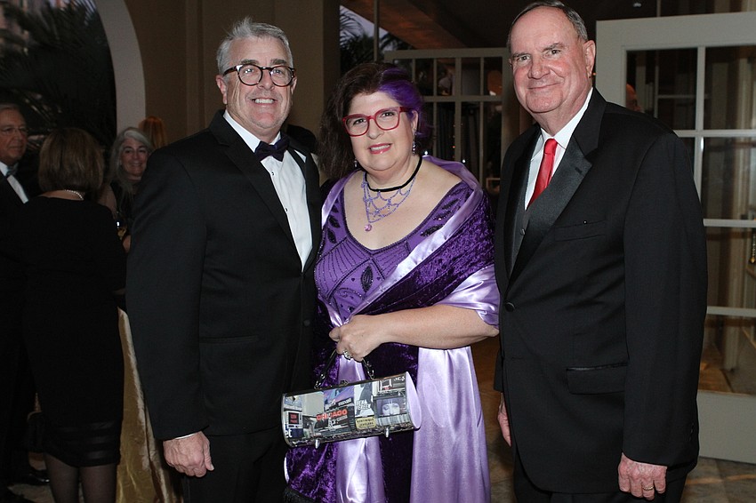 Bill Edwards, Alissa Shulman and Jim Tollerton