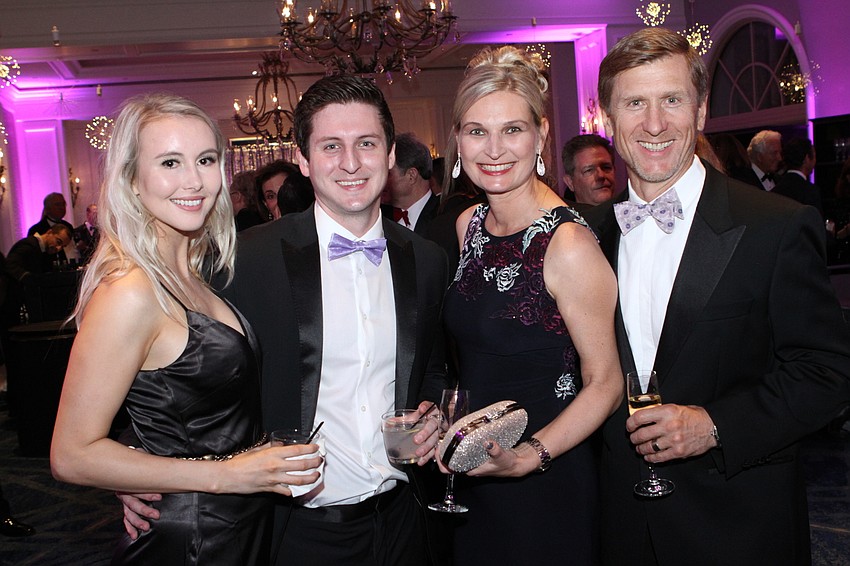 Laura and Colton Castro with Tatiana and Greg Twarowski