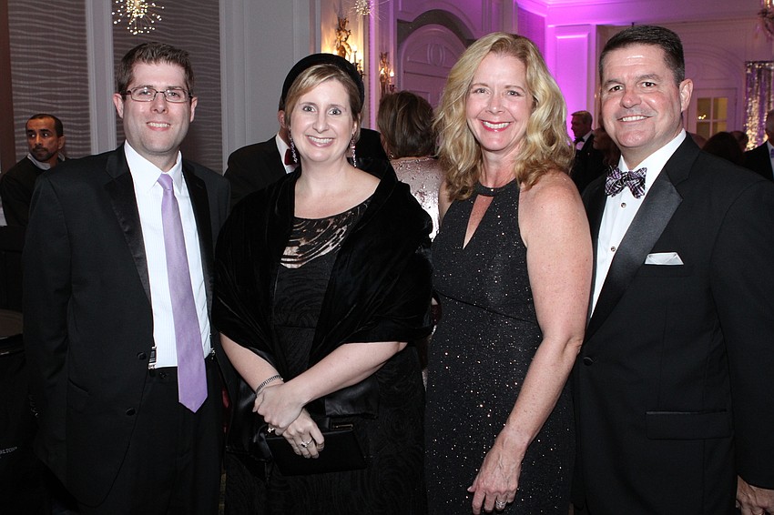 Stevan and Taylor Collins and Jennifer and Dan Vigne