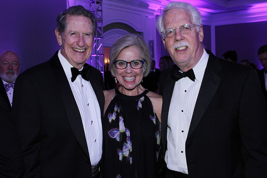 Jim Syprett with Roxie and Mike Jerde