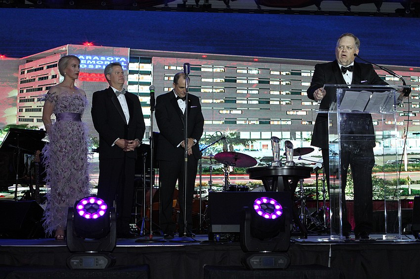 SMH President and CEO David Verinder spoke to the crowd.