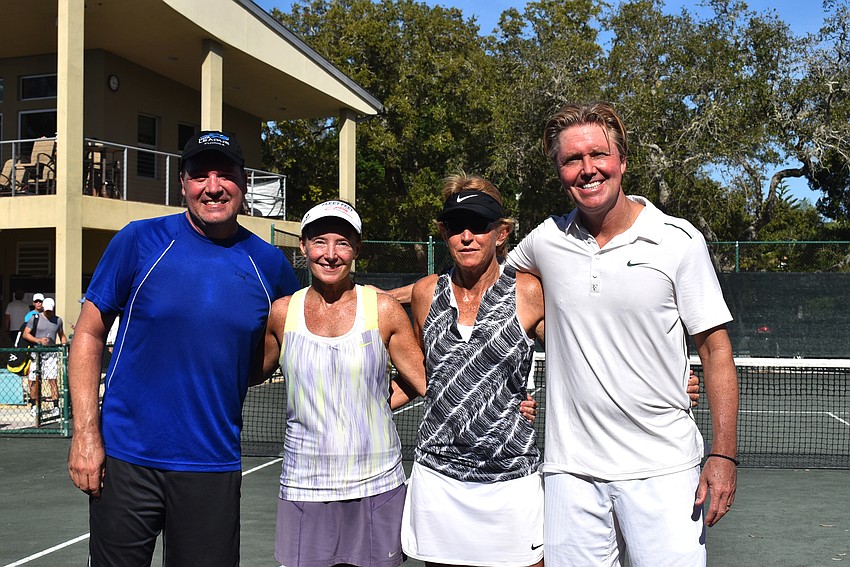 Open Division runners up Andre Herke, Ellen Day, Michelle Coates and Steve Willoughby.