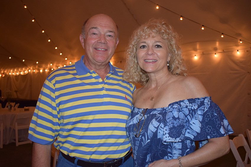 Rob King, the original project manager of the Waterlefe community, and Nancy Egly are in disbelief it's been 20 years since the start of the community. 