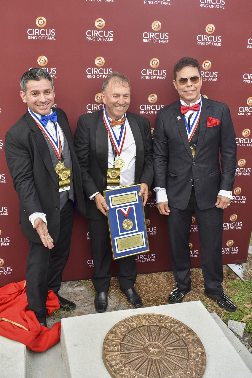 Louis Acosta, Pedro Carrillos, Sr., and Pedro Carrillos, Jr.