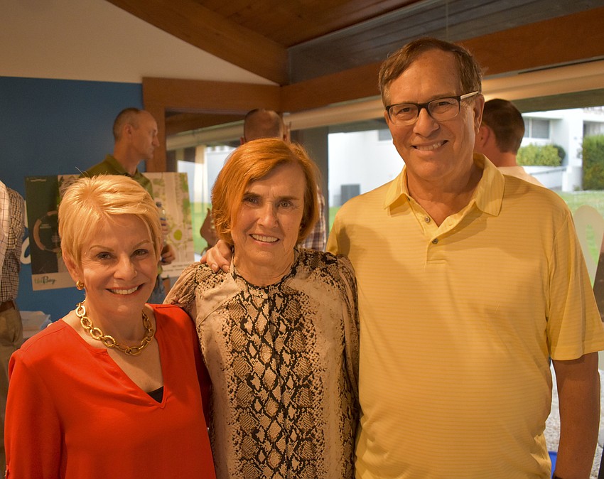 Cynthia McCague, Dorothy O'Brien and Richard Antoine