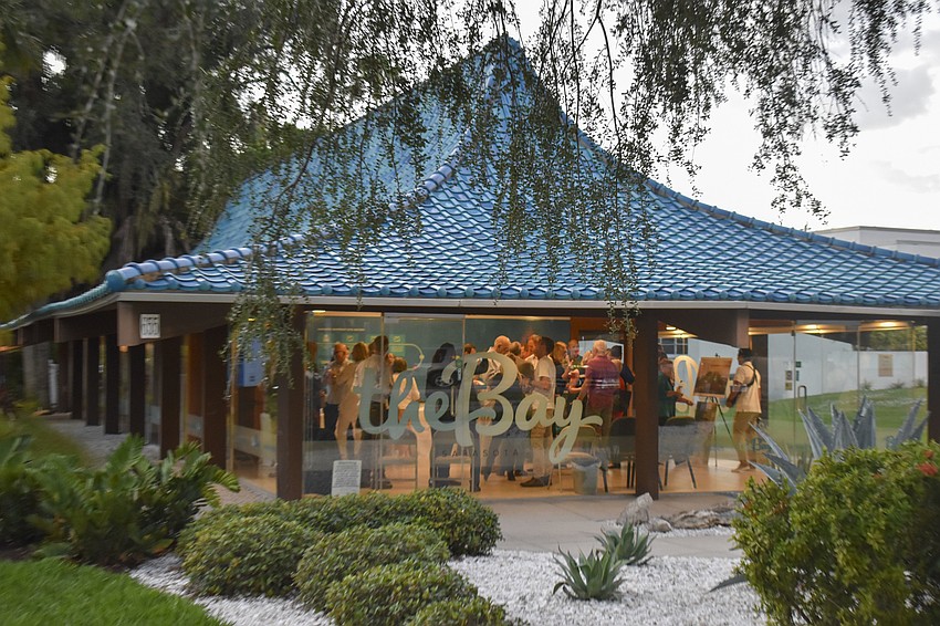 The Bay Park Conservancy overlooks the new fountain garden.